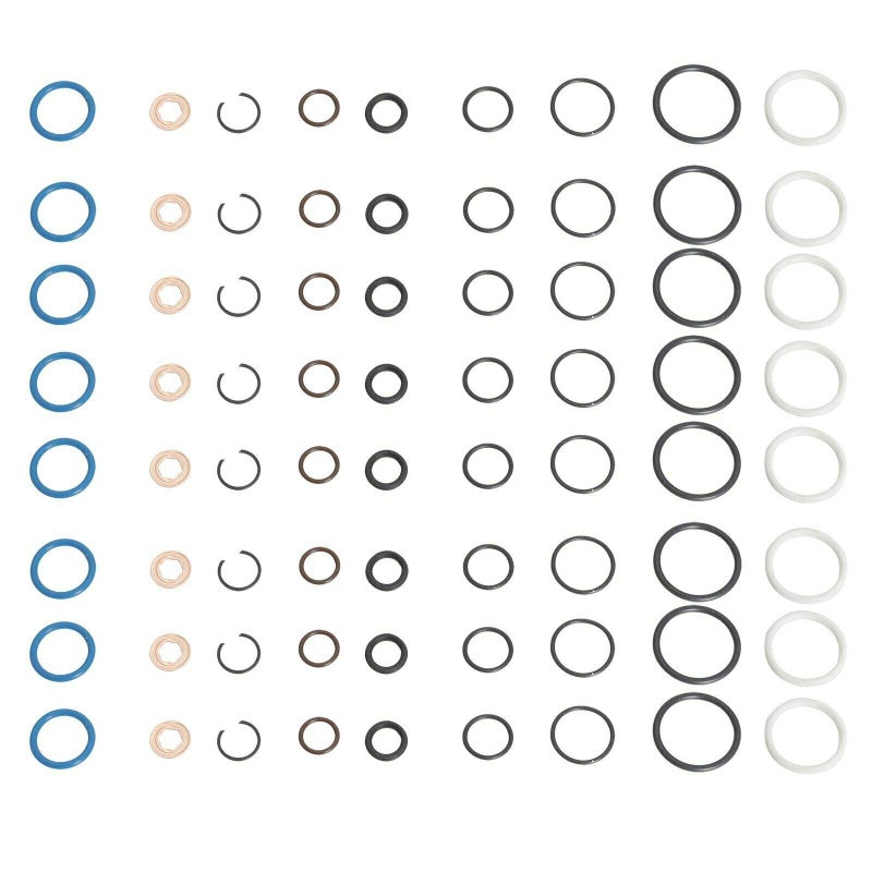 caqeg Pack of 8 For 2003-2007 Ford 6.0L Powerstroke Oil Rail Leak Repair Kit Tool O-rings + Injector Seal Kits - Image 3